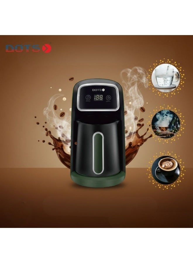 دوتس صانعة قهوة 0.25 لتر بشاشة رقمية وتسخين، 600 واط، مثالية للمنزل والمكتب والسفر BCT1015D2 - Image 2